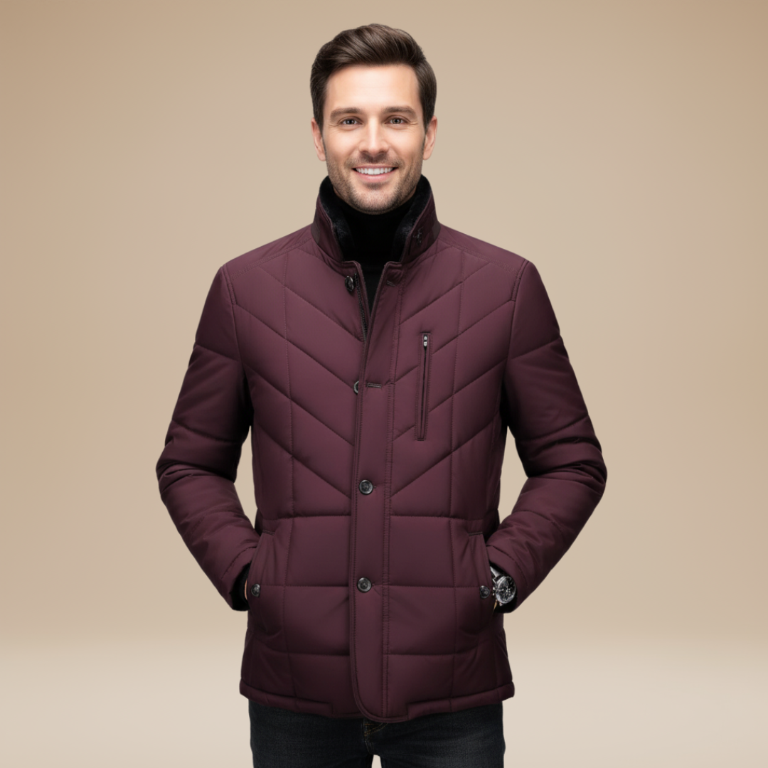 Federico | Winter Jacket with Mandarin Collar