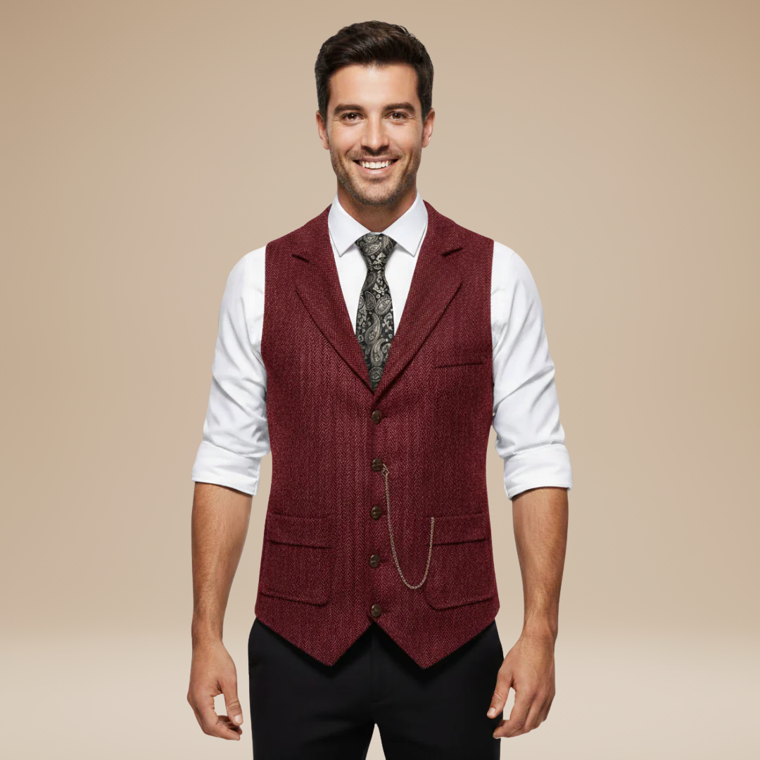 Tommaso | Men's Elegant Vest in a Classic Modern Style