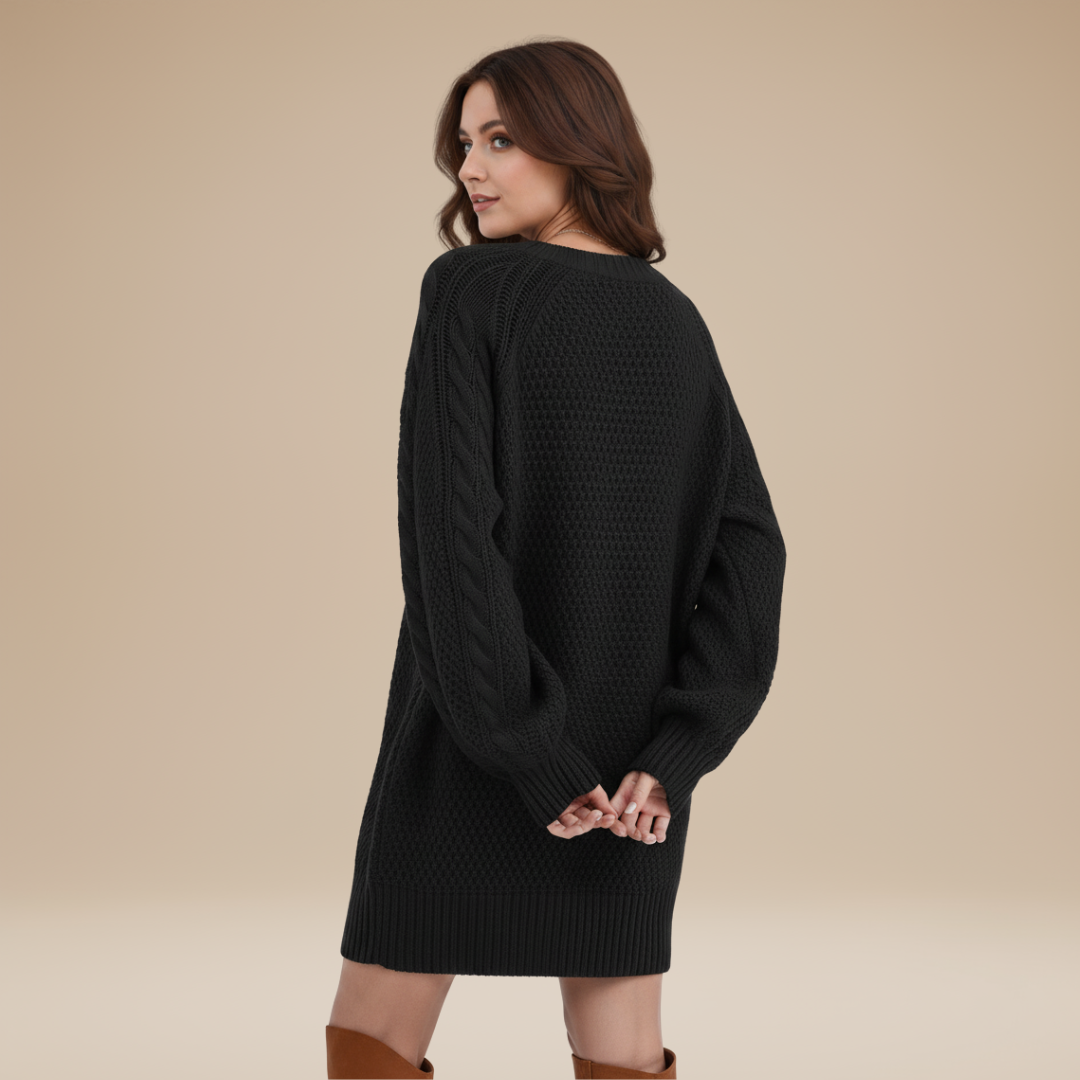 Abito Maglione Donna Oversize in Maglia