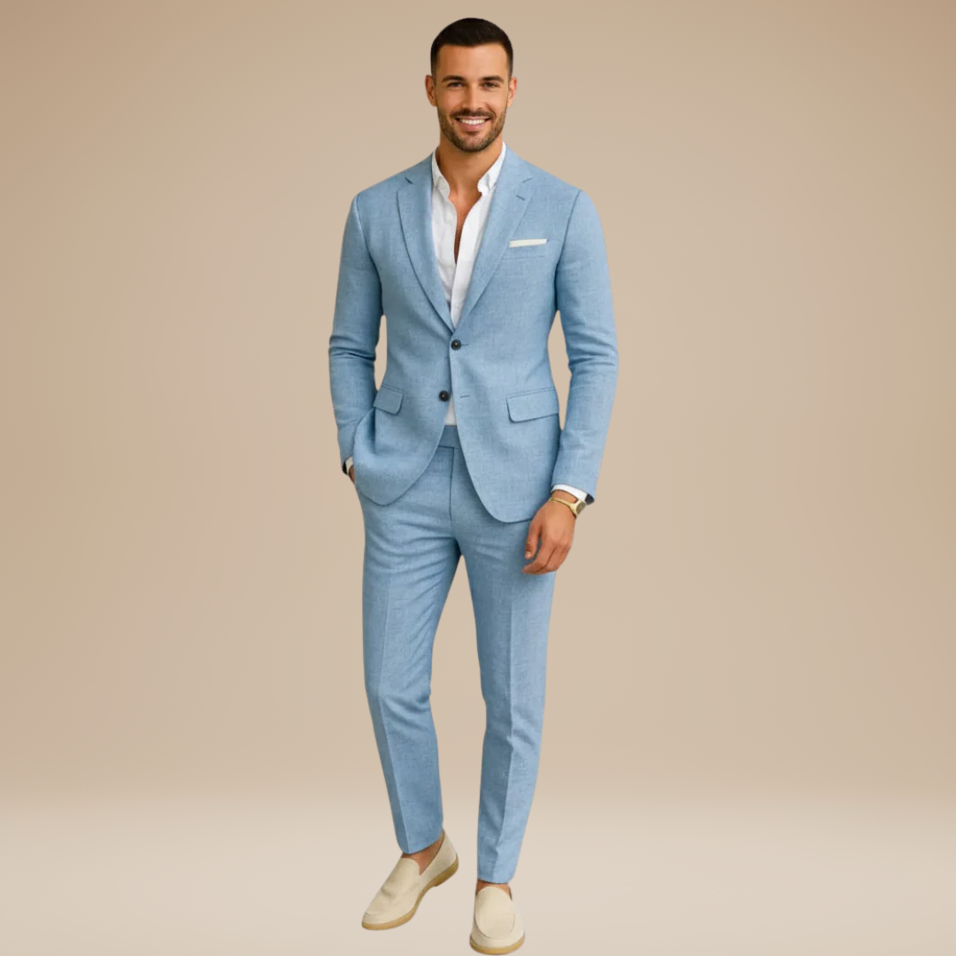 Julian | Lightweight Men's Linen Blend Suit