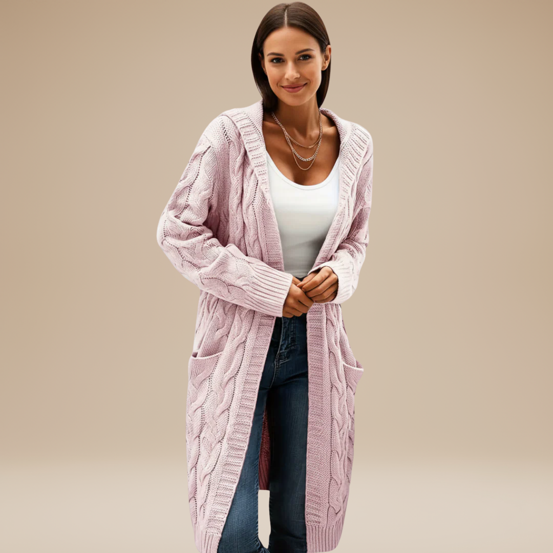 Giulia | Women's Cable Knit Cardigan