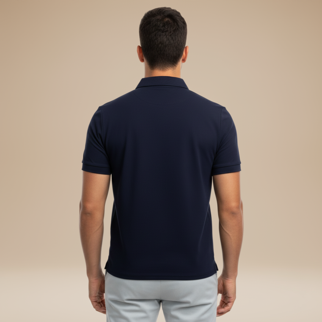 Aero | Polo Uomo con Mezza Zip Elegante