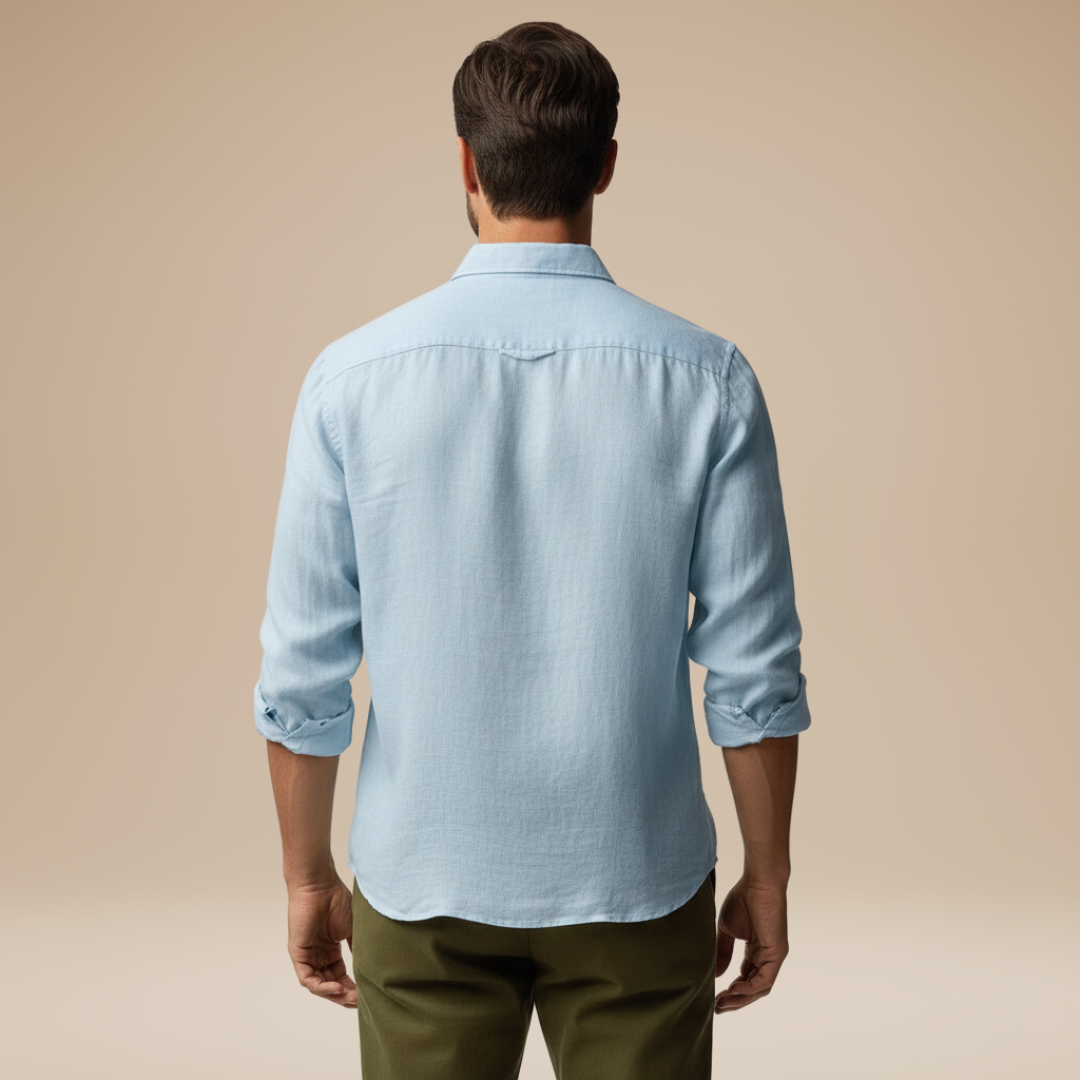 Lido | Camicia Uomo Leggera Stile Naturale e Chic