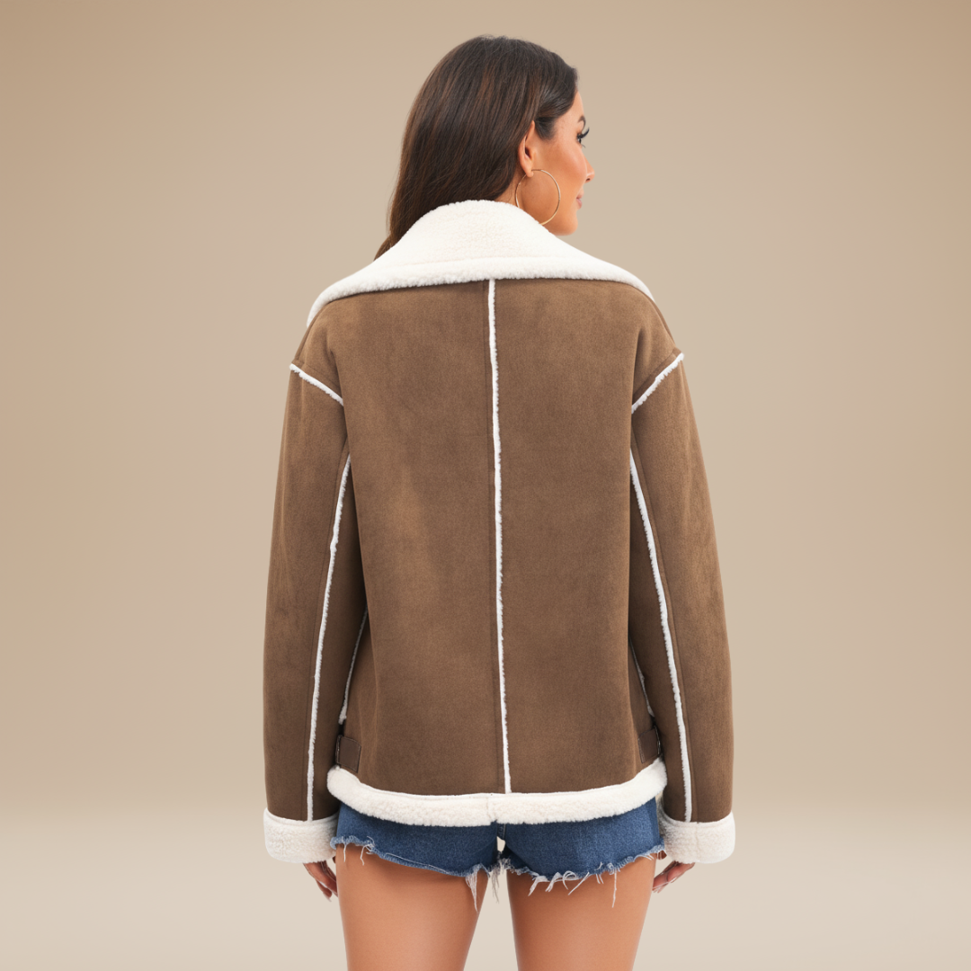 Silvia | Giacca Donna con Colletto Ampio ed Elegante