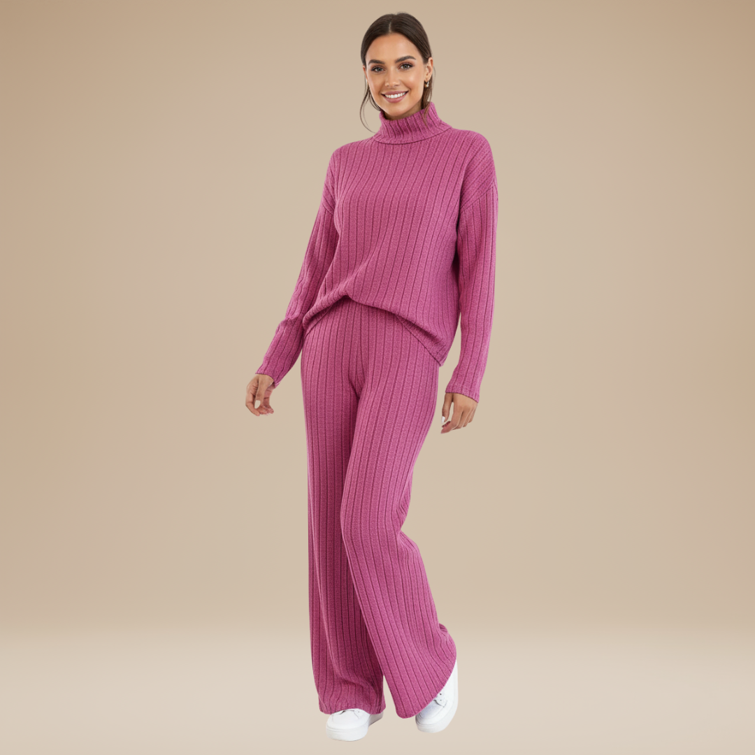 Marta | Completo Donna a Coste Elegante e Morbido