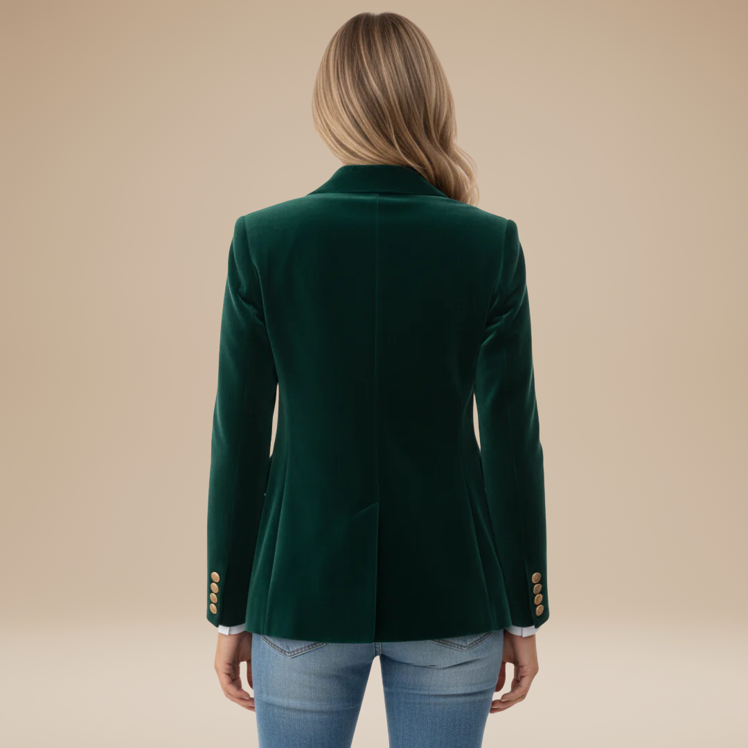 Cinzia | Blazer Donna con Bottoni Dorati Elegante