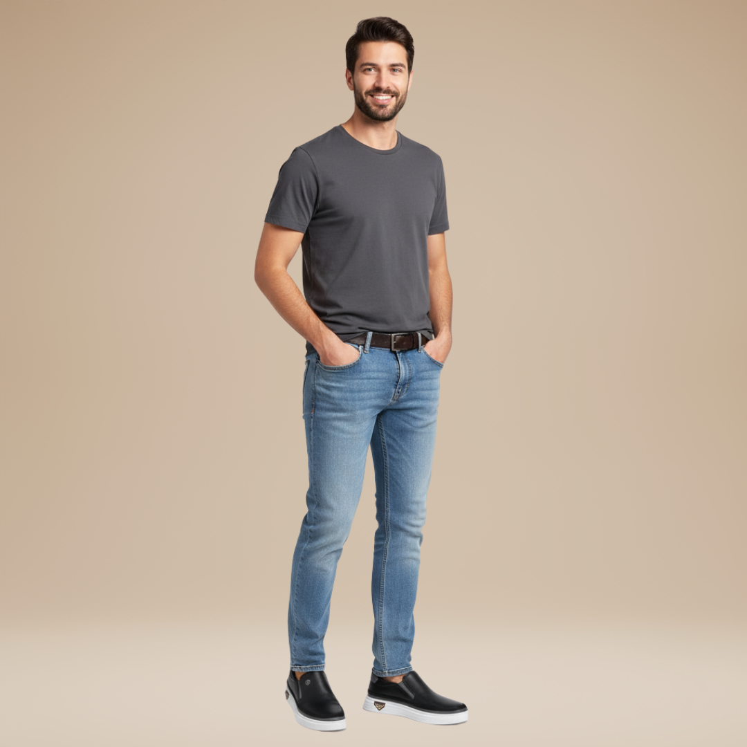 Orion | Mocassini Uomo Slip-On Bicolore Eleganti e Moderni