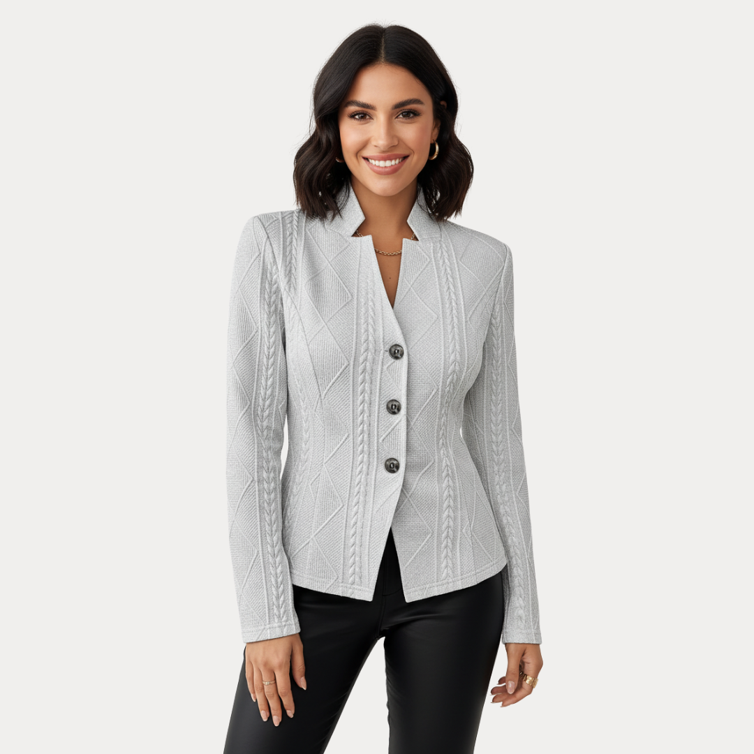 Alessia | Blazer Attillato Donna con Bottoni Elegante