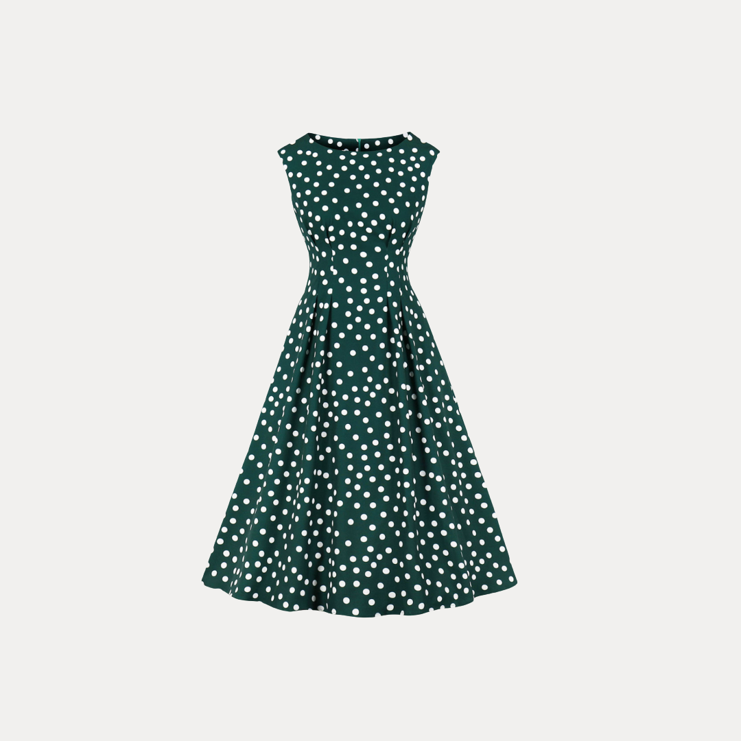 Jacinta | Abito Midi a Pois