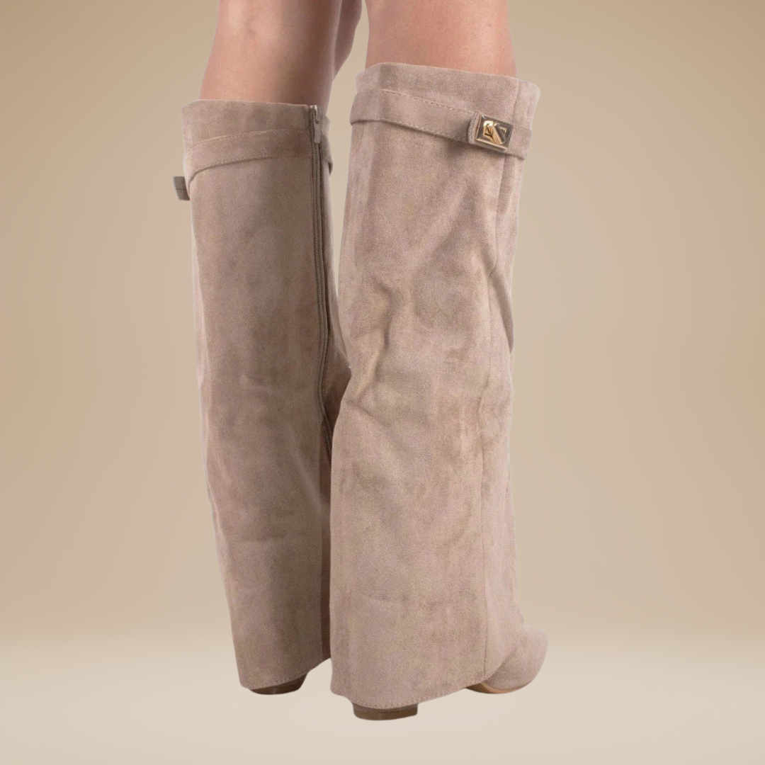 Andrea | Stivali Donna al Ginocchio Profilo Slanciato Elegante
