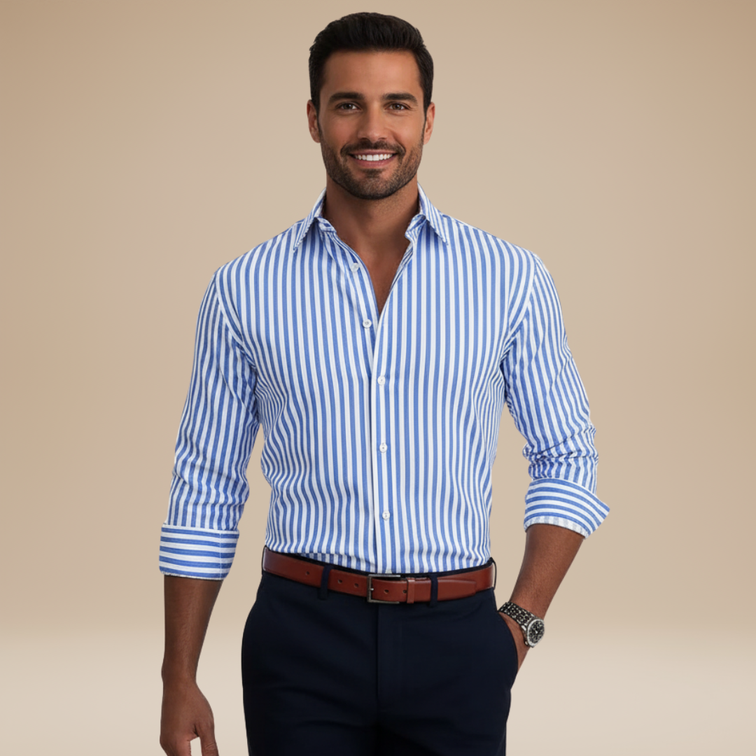 Riviera | Camicia Uomo a Righe Elegante e Moderna