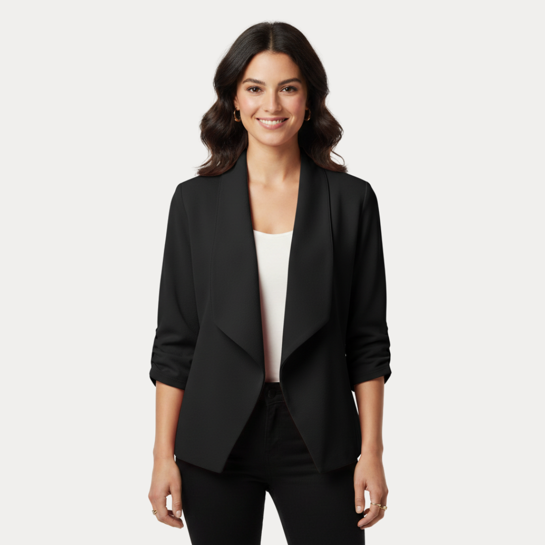 Giulia | Blazer Leggero Aperto da Donna