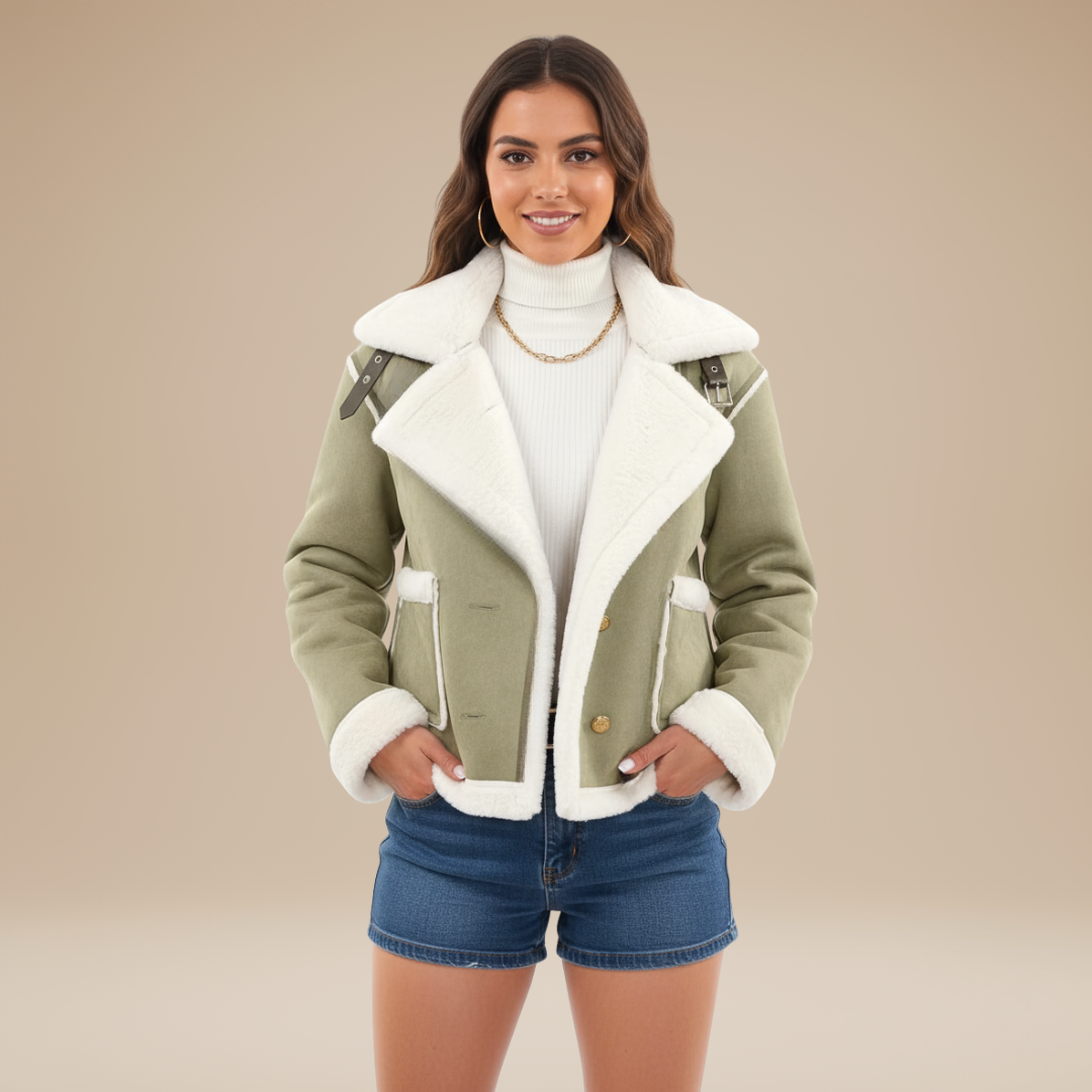 Silvia | Giacca Donna con Colletto Ampio ed Elegante