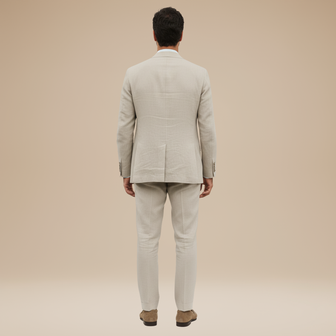 Lorenzo | Tailored linen suit for men