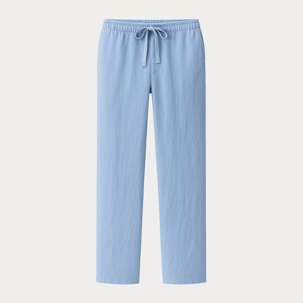 Matteo | Men's Linen-Effect Trousers