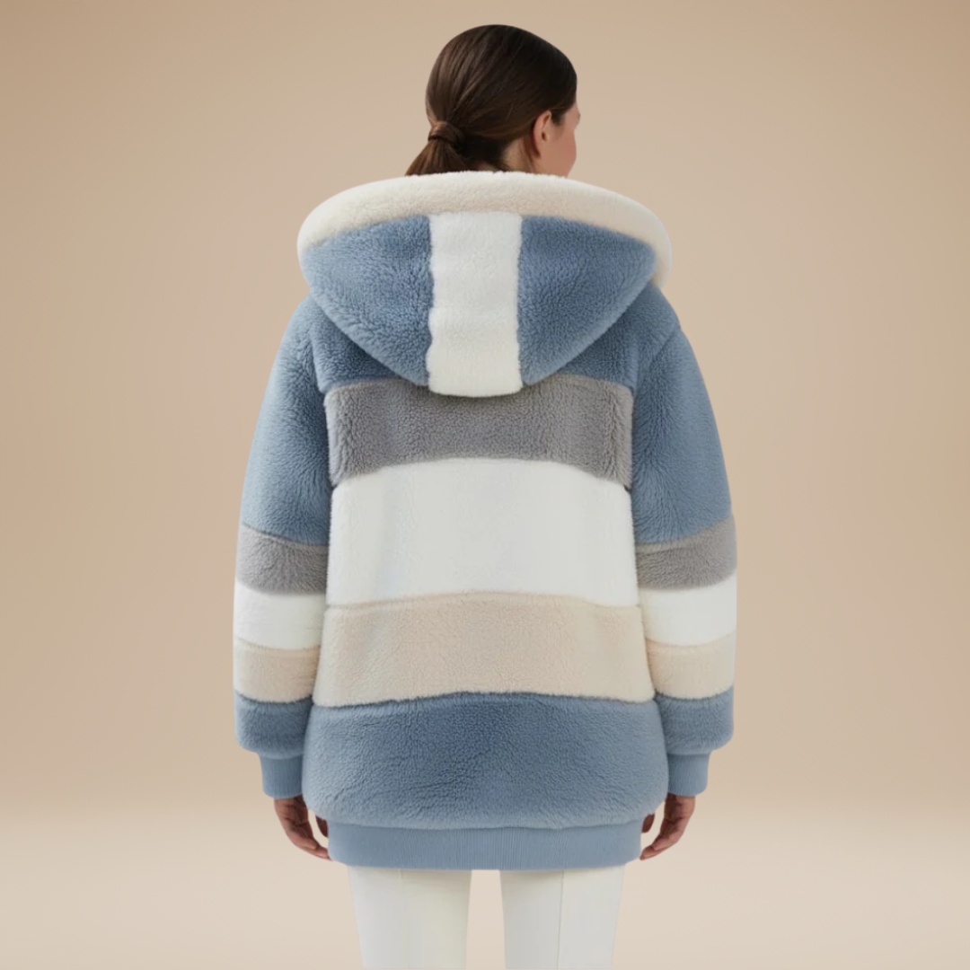 Aurora | Teddy Jacket with Hood