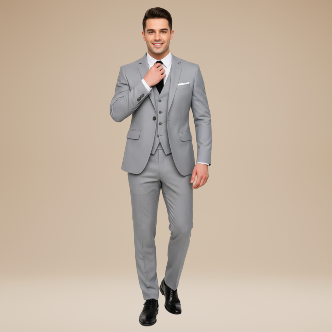 Alberto | Abito Tre Pezzi Uomo Stile Classico Moderno