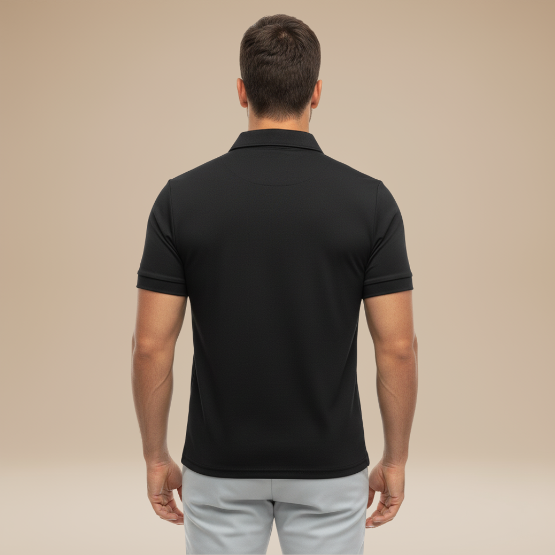 Aero | Polo Uomo con Mezza Zip Elegante