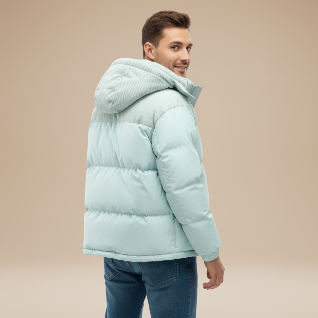 Mariano | Piumino Invernale Uomo con Cappuccio