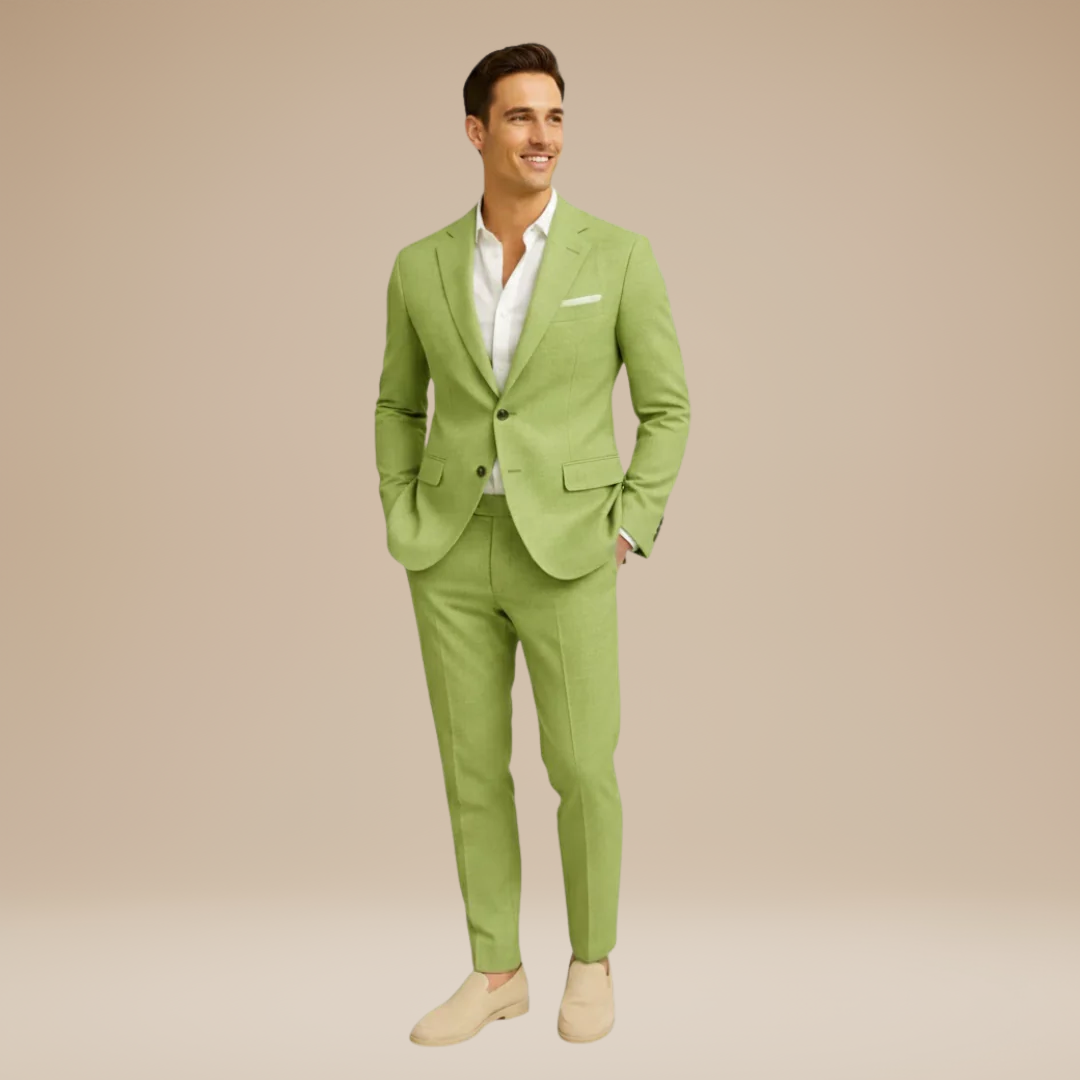 Julian | Lightweight Men's Linen Blend Suit