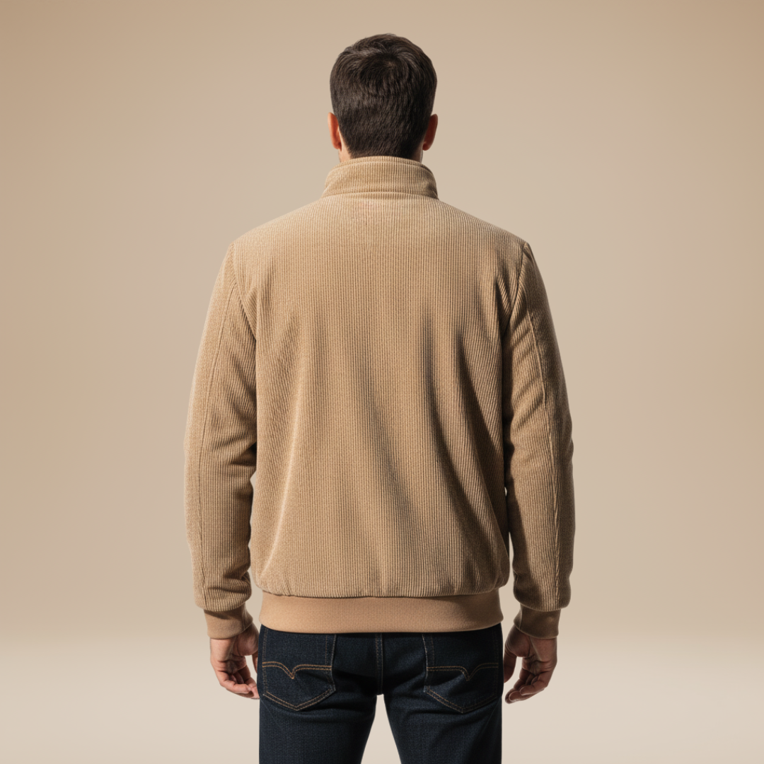 Sergio | Giacca Uomo Casual con Cerniera Frontale