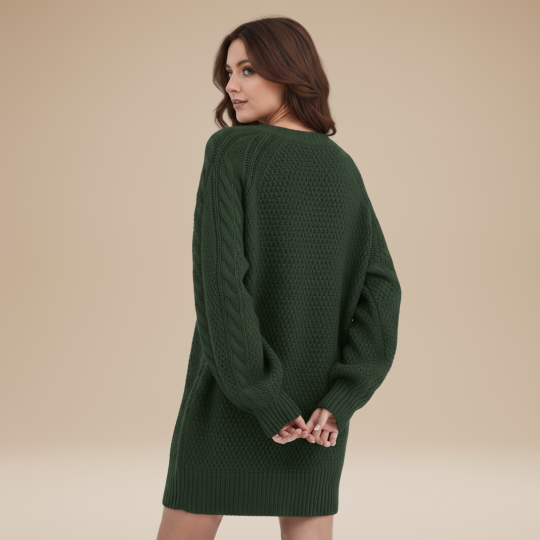 aaSara | Maglione Donna Oversize Stile Chic Autunnale