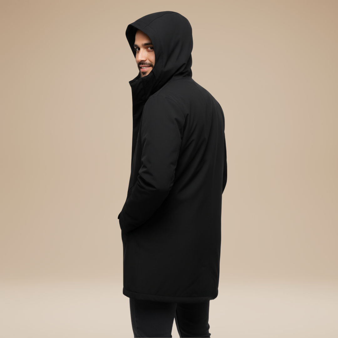 Lior | Giacca Uomo Impermeabile con Cappuccio Integrato
