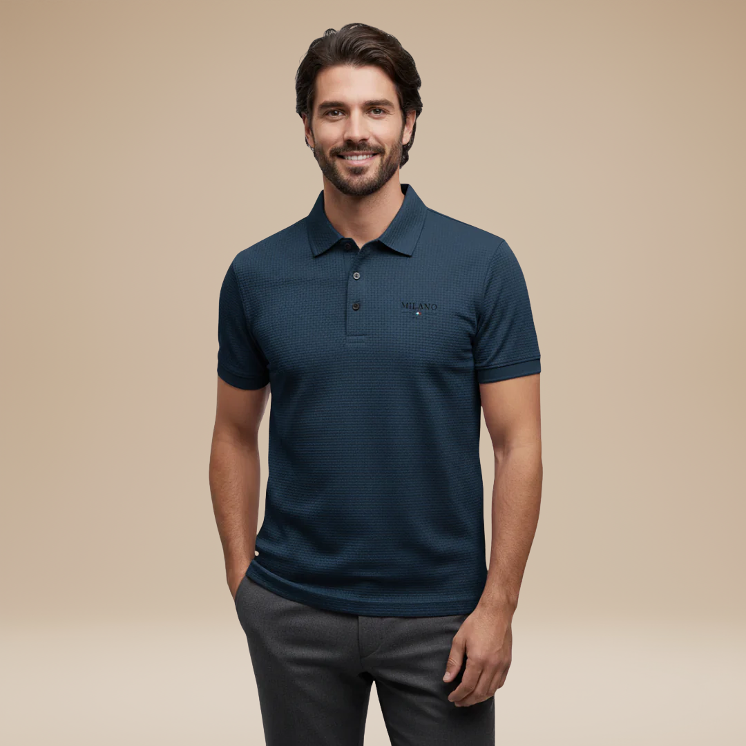 Luca | Polo Uomo Elegante Stile Italiano Classico