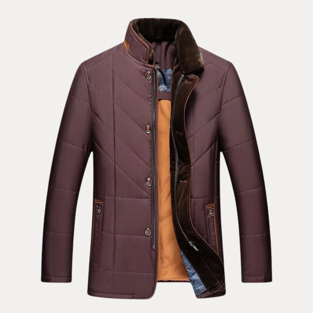 Federico | Winter Jacket with Mandarin Collar