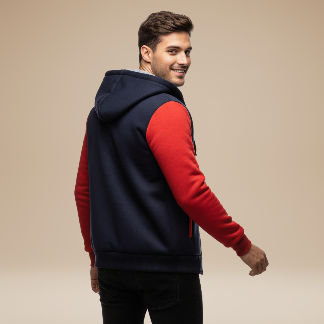 Pietro | Giacca Uomo con Cappuccio dal Comfort Avvolgente