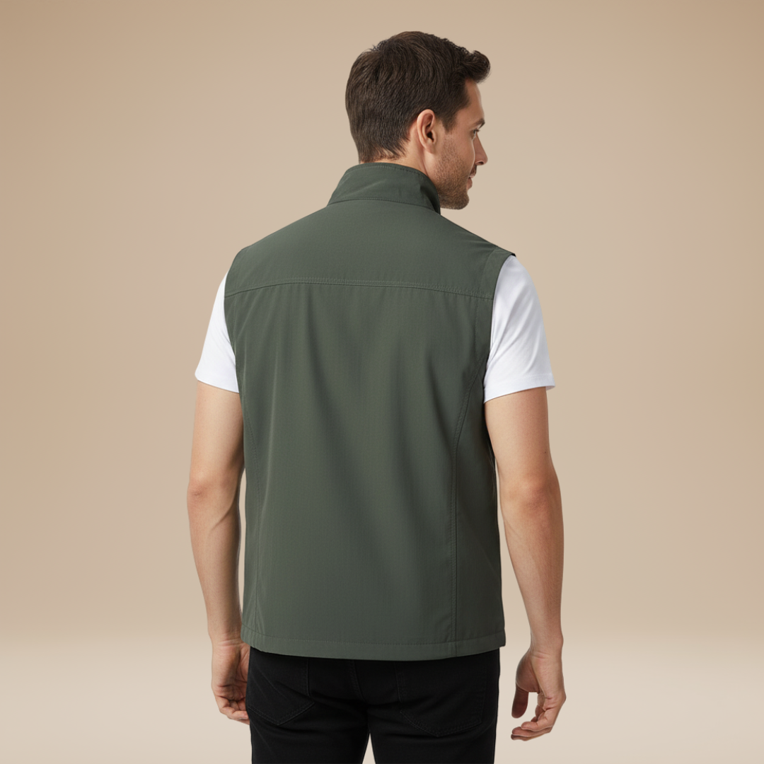 Vento | Gilet Uomo con Zip Pratico e Raffinato