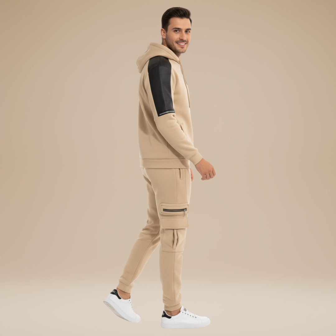 Pasquale | Completo Uomo Casual con Felpa e Pantaloni Funzionali