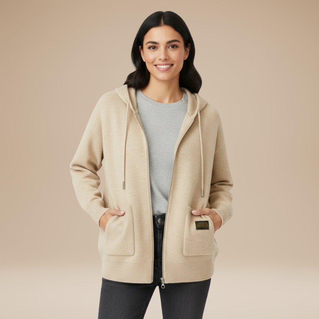 Victory | Casual-chic zip cardigan