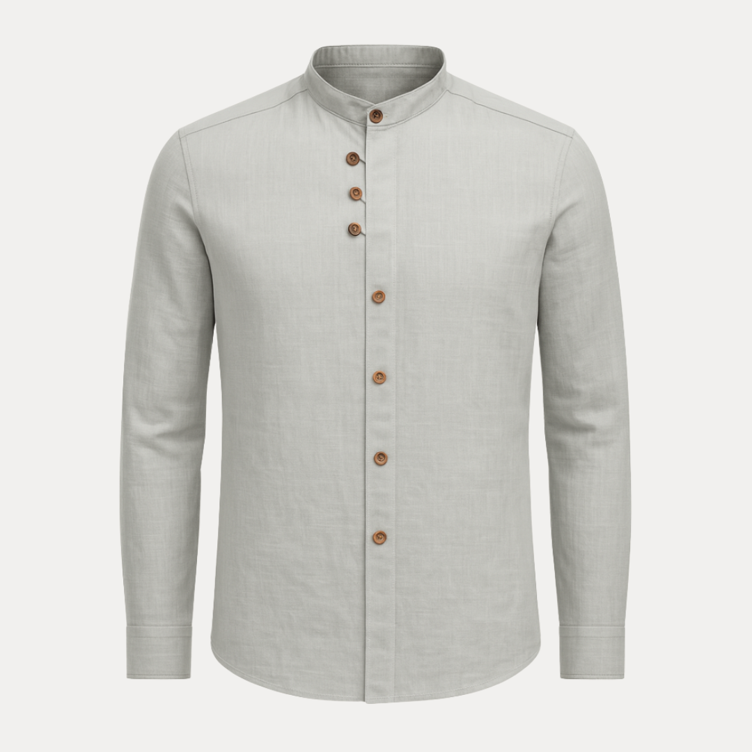 Ruben | Camicia Uomo Collo Coreana