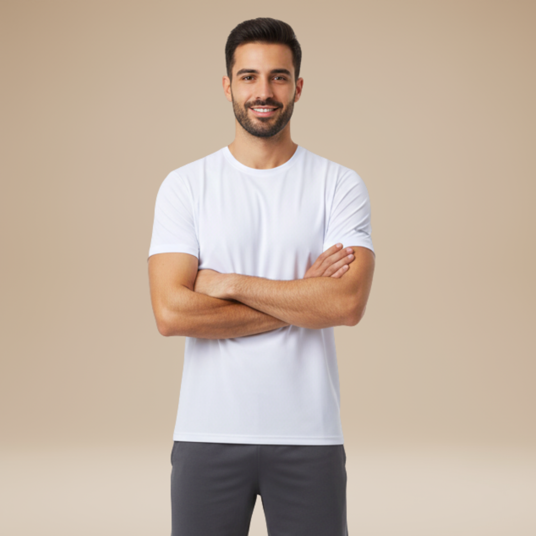 Saverio | Set 4 T-Shirt Uomo Sportive per Alte Prestazioni