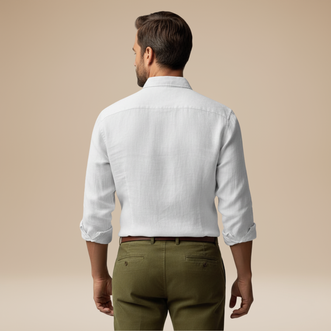 Lido | Camicia Uomo Leggera Stile Naturale e Chic