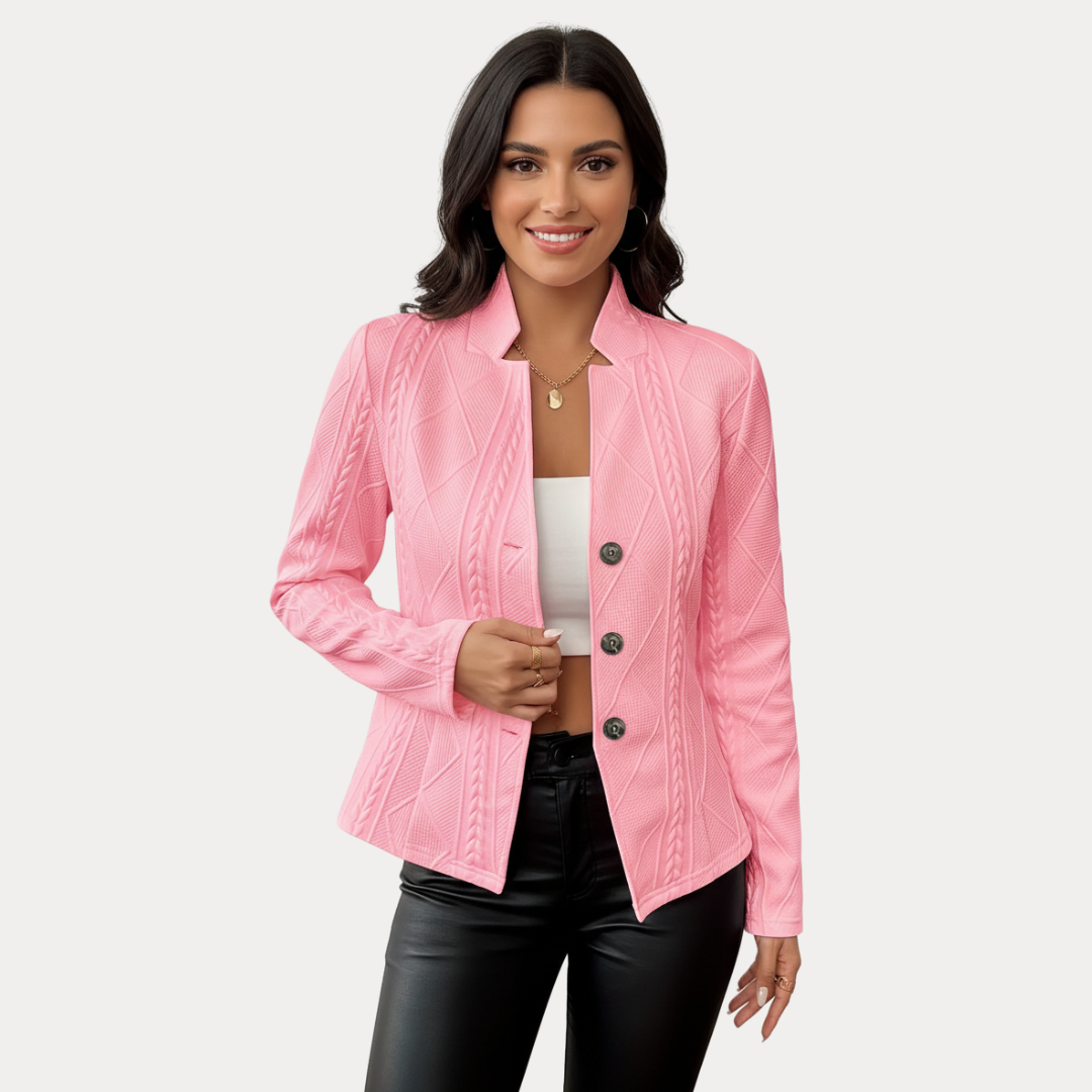Alessia | Blazer Attillato Donna con Bottoni Elegante