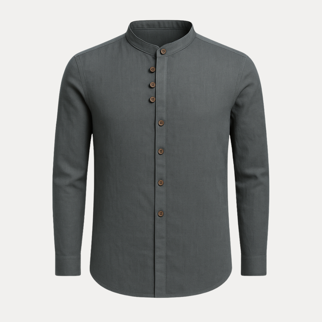 Ruben | Camicia Uomo Collo Coreana