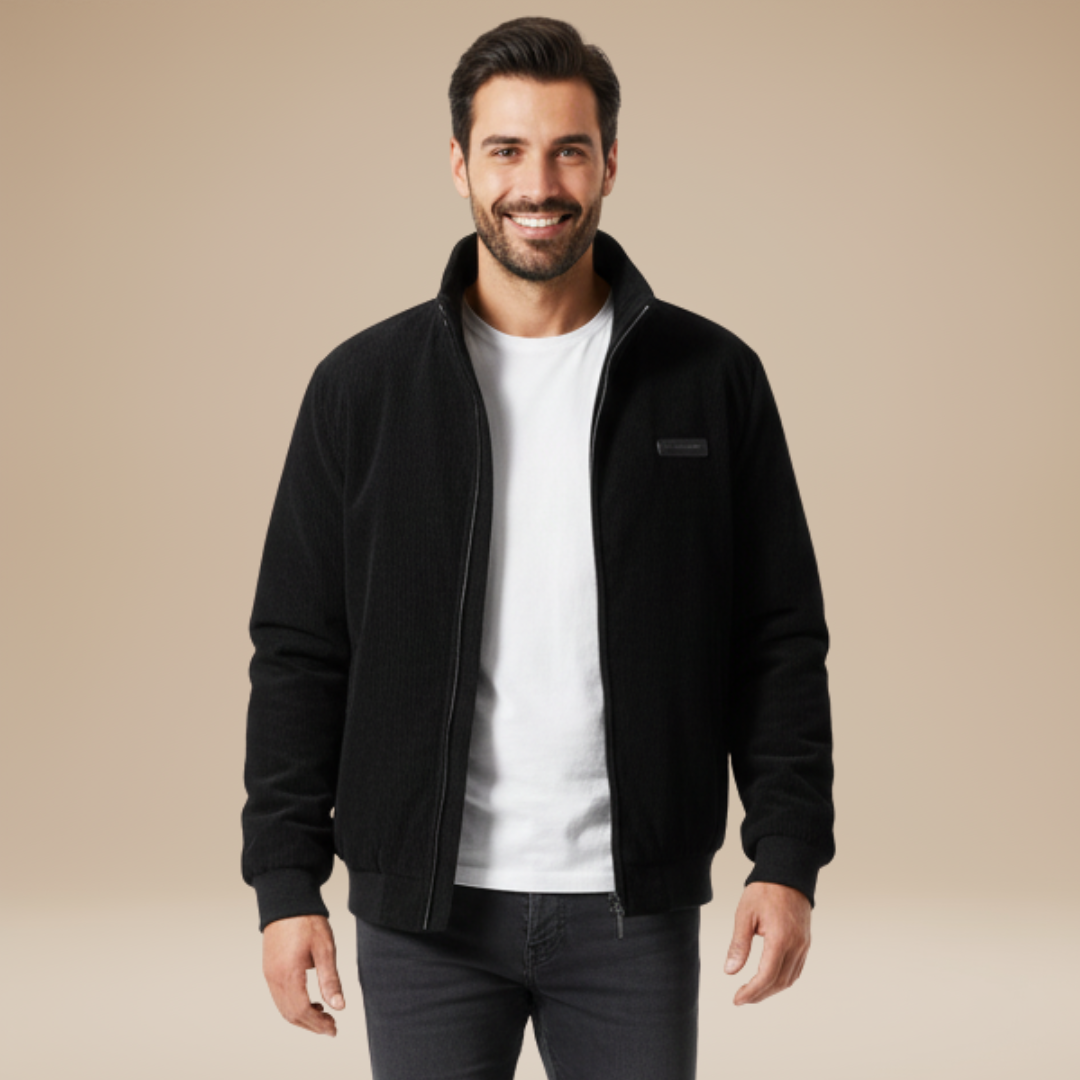 Sergio | Giacca Uomo Casual con Cerniera Frontale