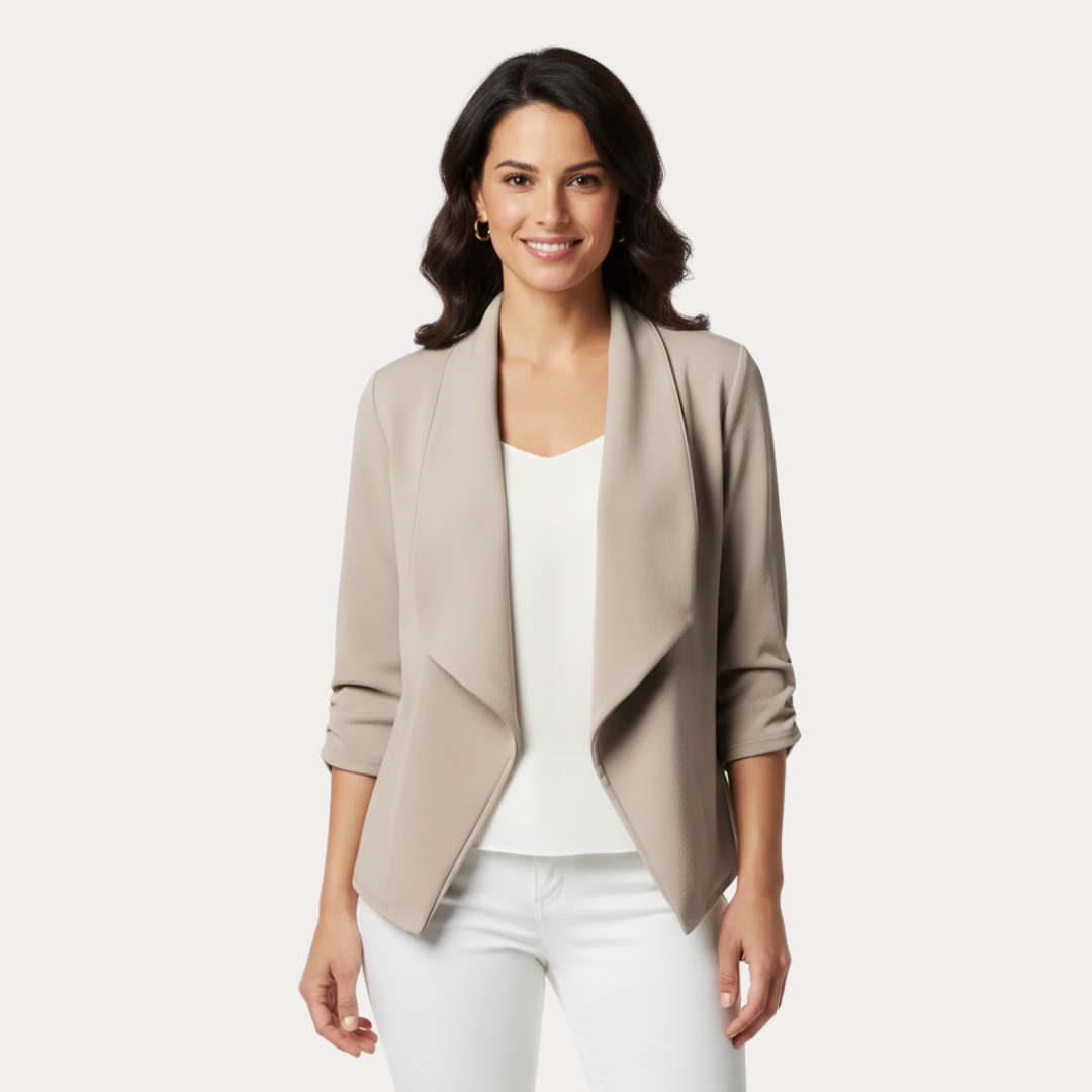 Giulia | Blazer Leggero Aperto da Donna