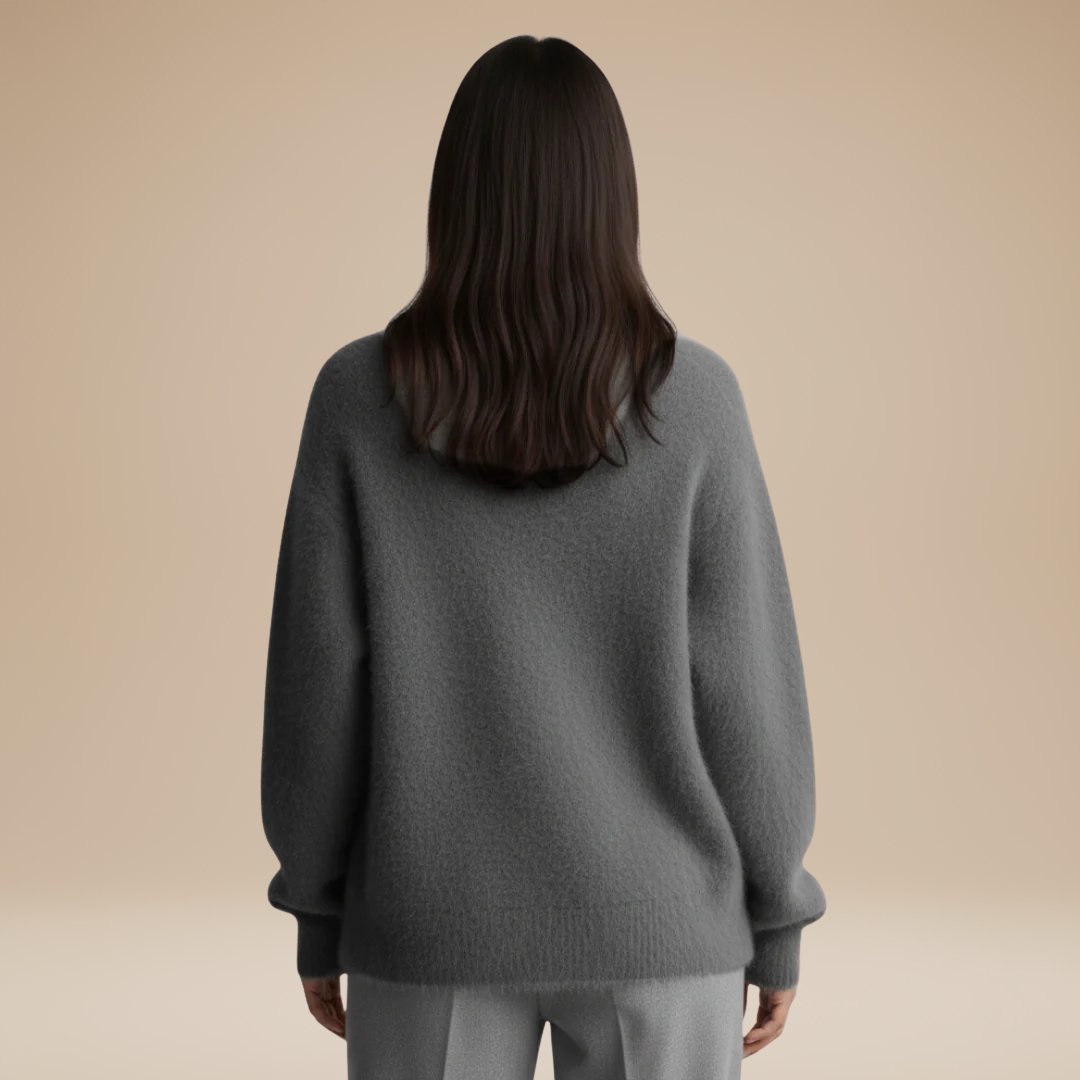 Mara | Cardigan Donna Morbido in Maglia Pelosa