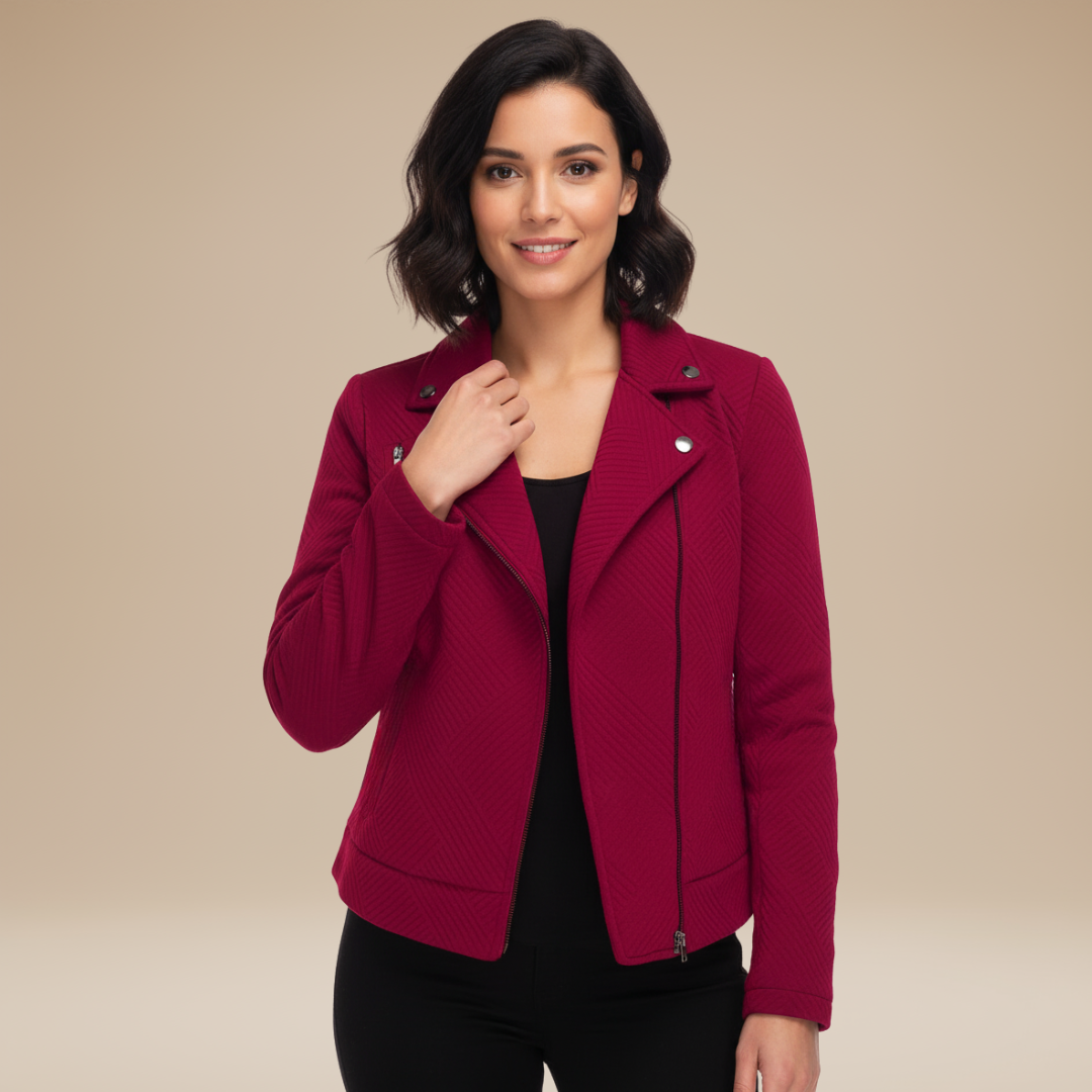 Vera | Giacca Biker Donna Stile Chic Contemporaneo