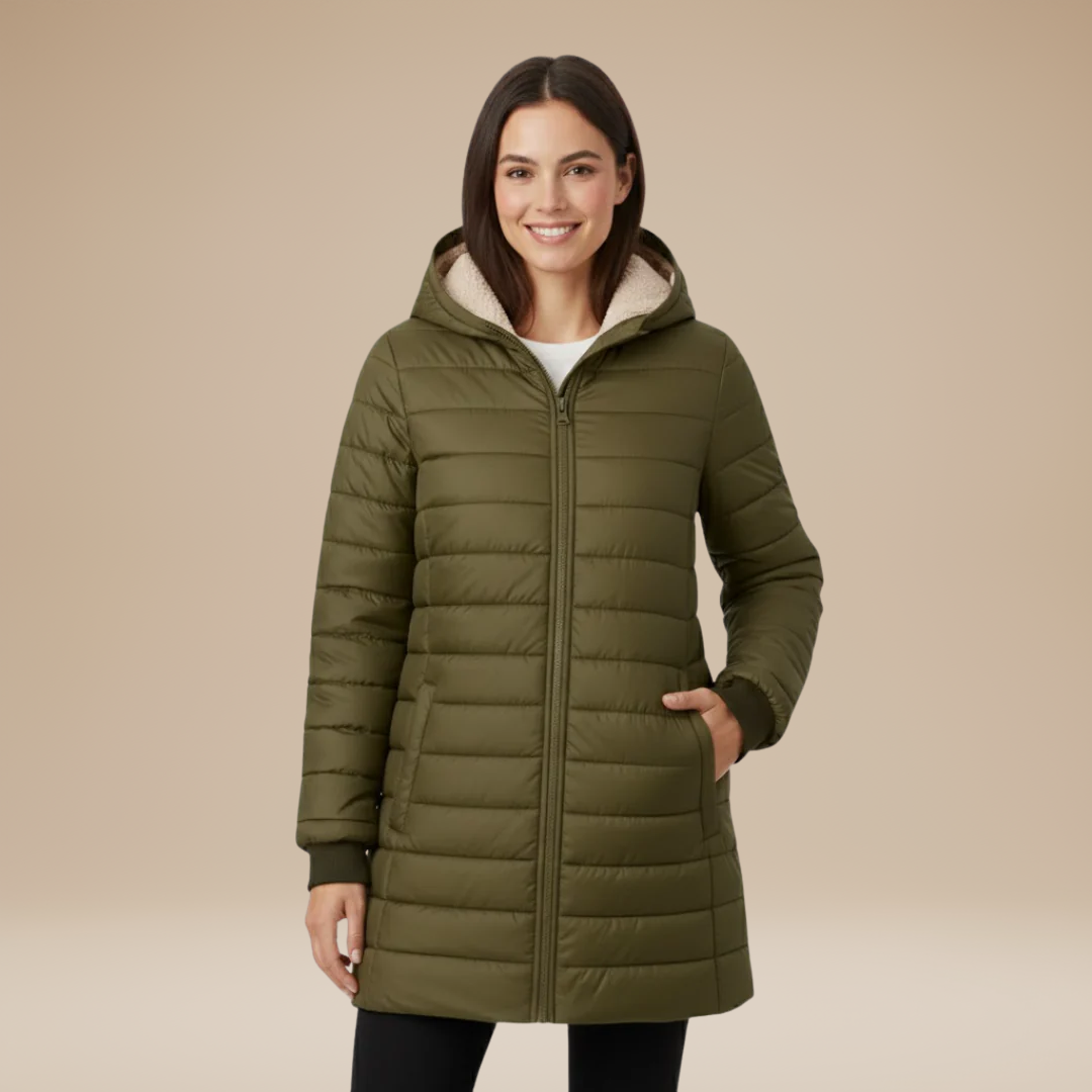 Aurora | Sherpa Down Jacket with Hood