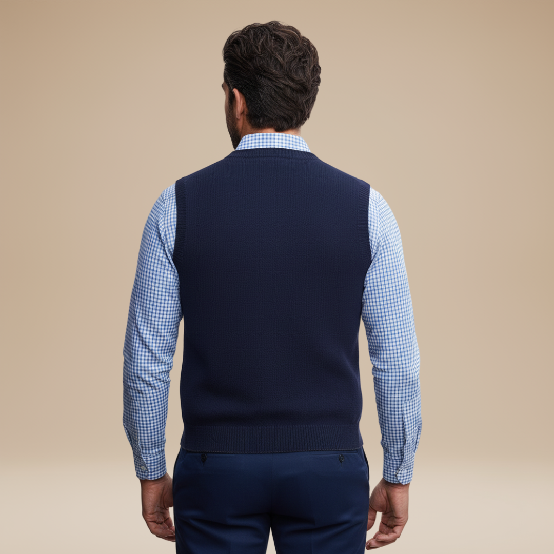 Filiberto | Gilet Uomo Elegante con Scollo a V