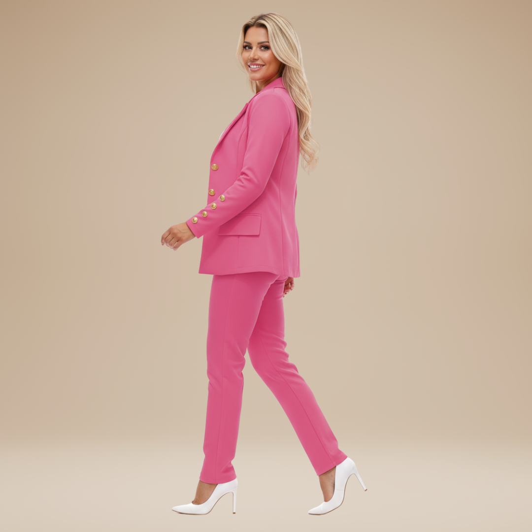 Evelina | Women's Blazer and Trousers Set with a Clean Cut