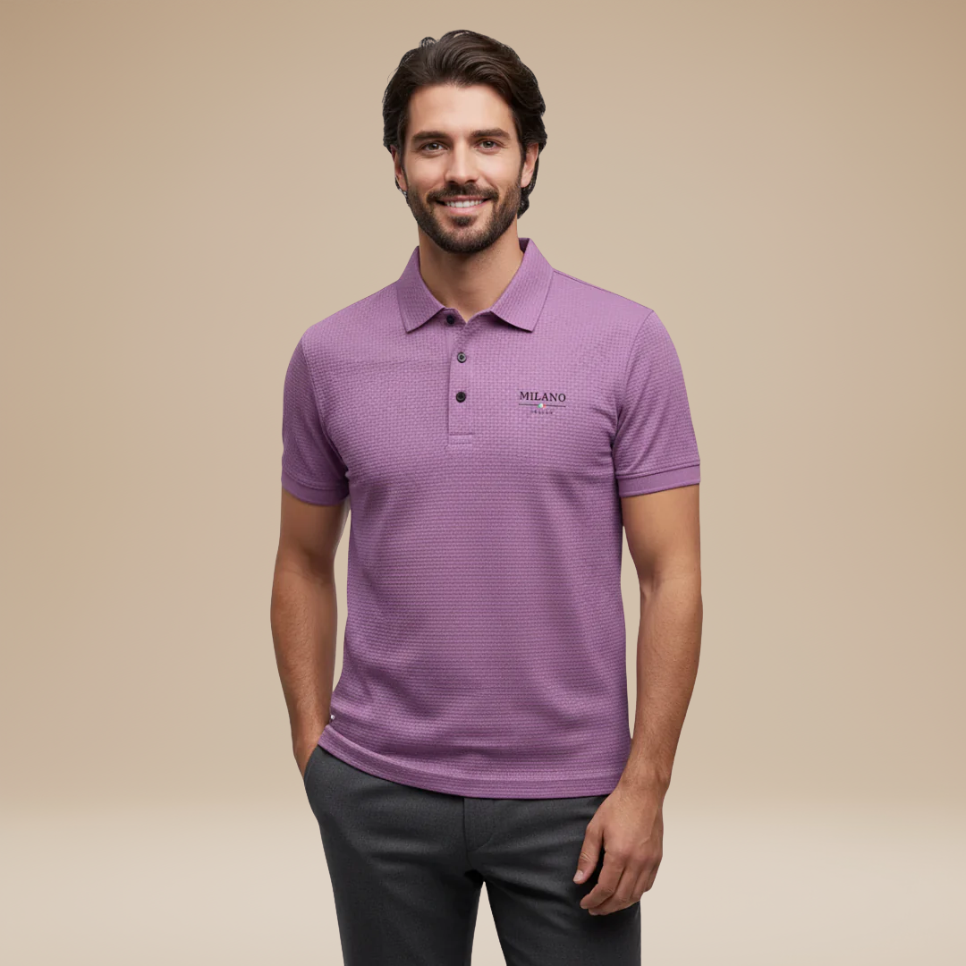 Luca | Polo Uomo Elegante Stile Italiano Classico