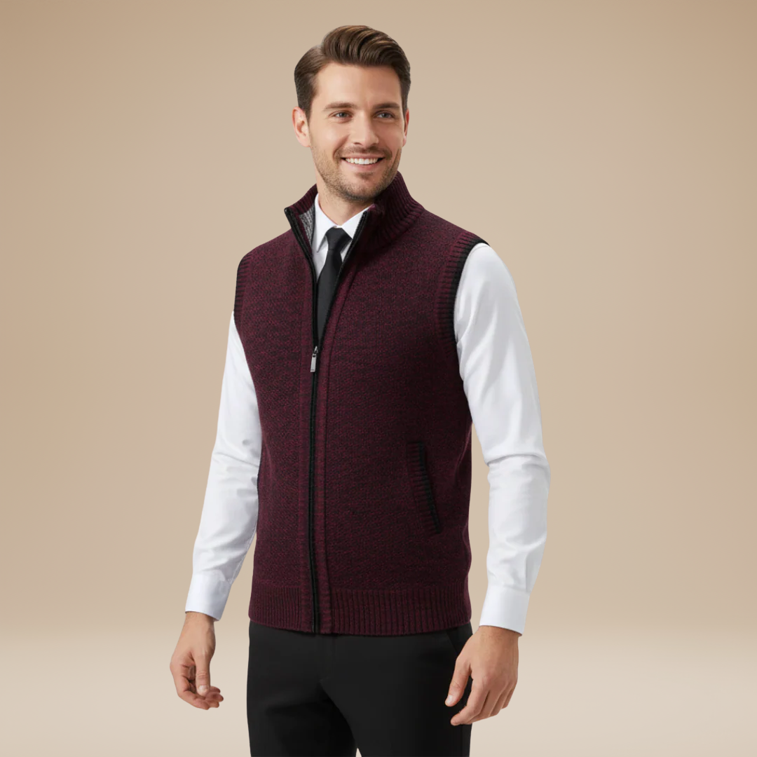 Valerio | Gilet in Maglia da Uomo