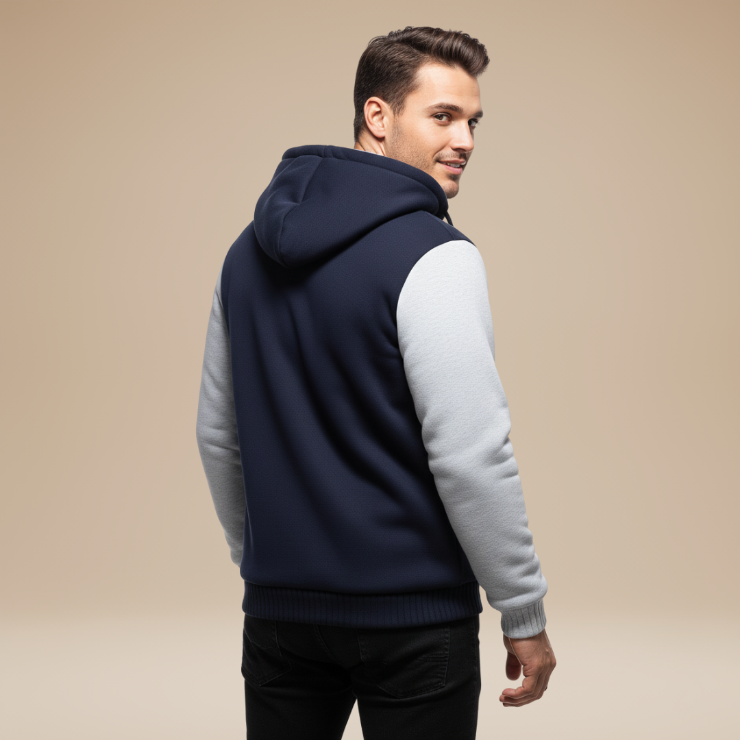 Pietro | Giacca Uomo con Cappuccio dal Comfort Avvolgente