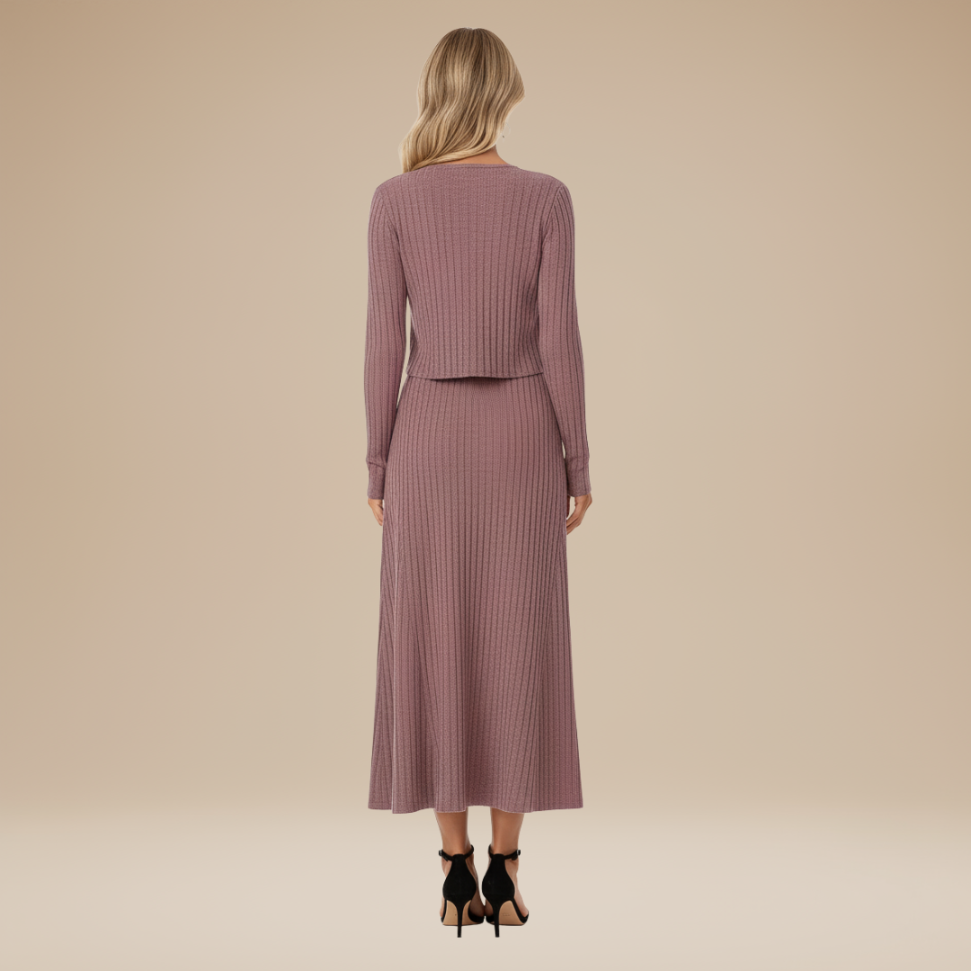 Agnola | Completo Morbido Donna a Costine Contemporaneo