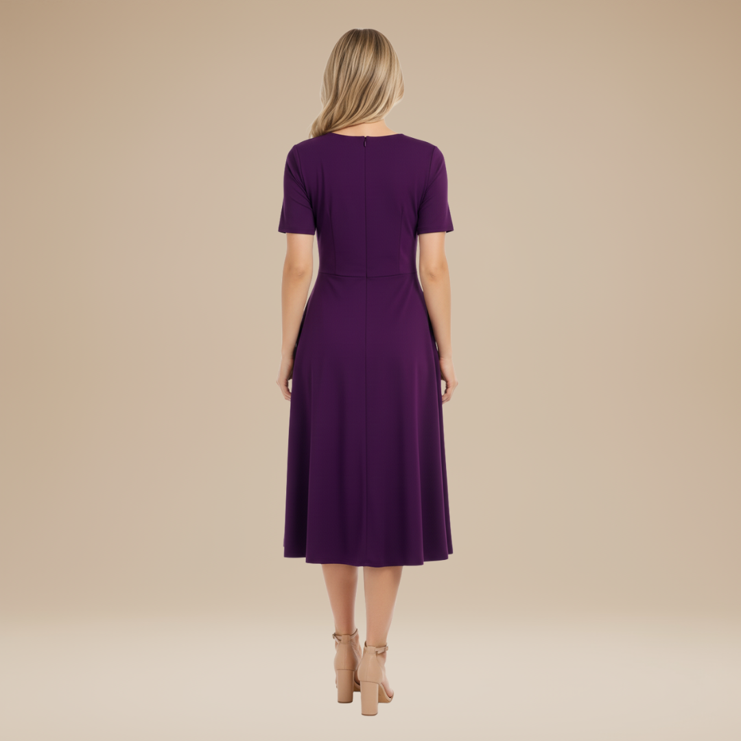 aaCarina | Abito Donna Svasato Stile Pulito e Moderno